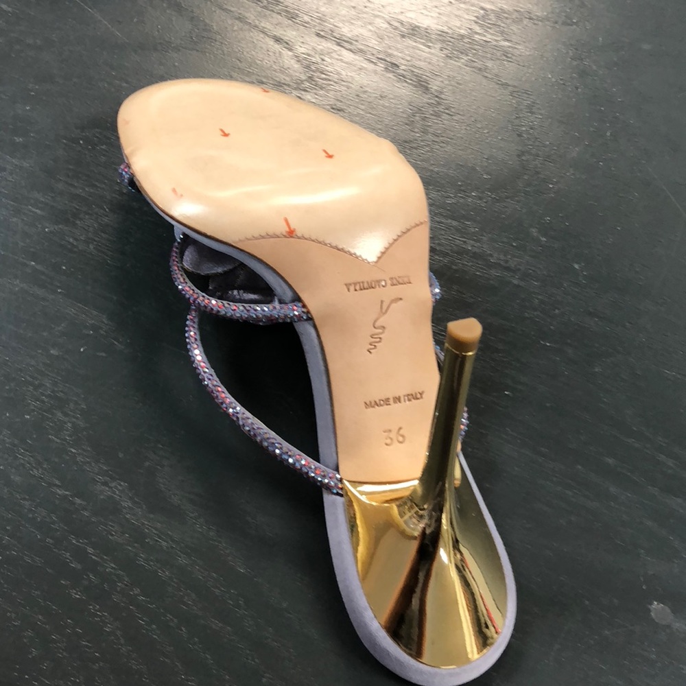 Rene caovilla floral heel - Picture 4 of 6